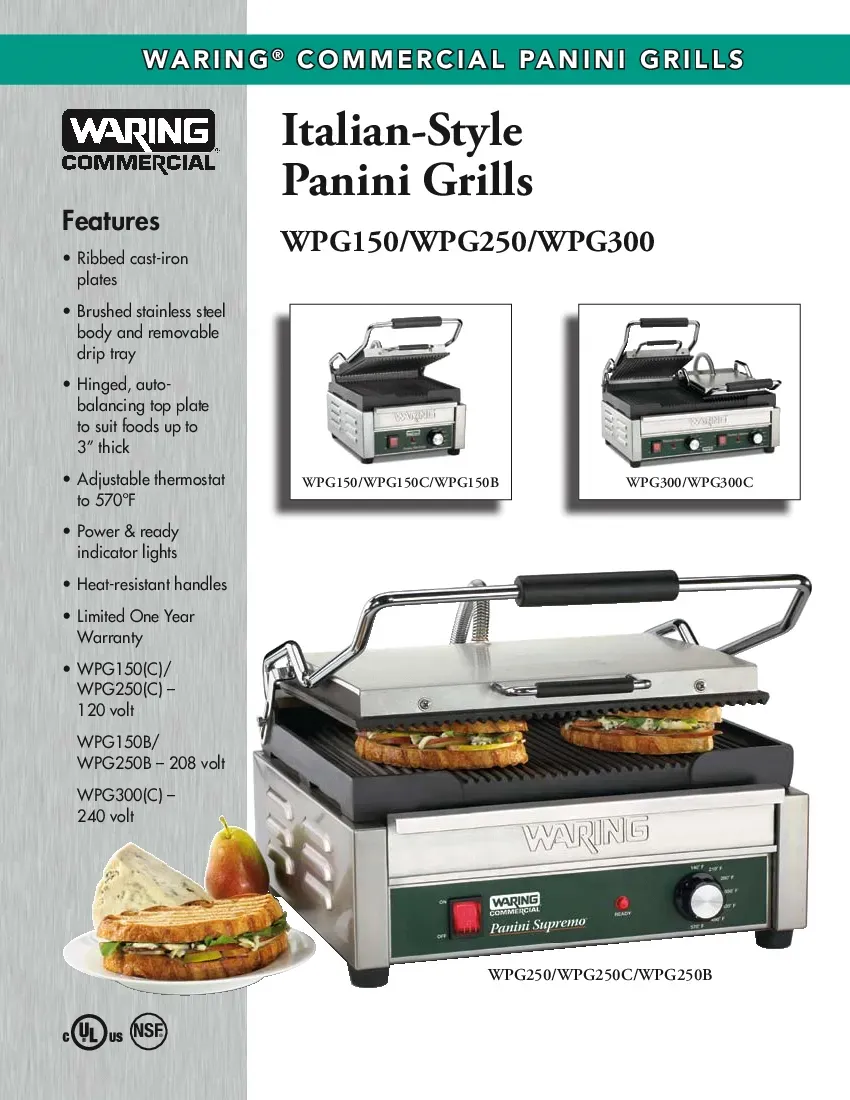 waring-wpg150-sandwich-panini-grill-120v-electric-heat-resistant-specsheet-260719w51vx1.pdf