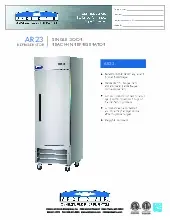 arctic-air-ar23-refrigerator-reach-in-specsheet-2508064oub6k.pdf