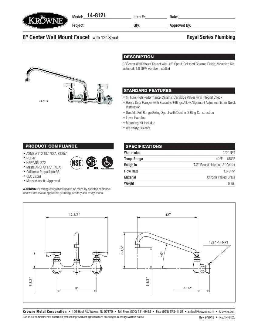 krowne-metal-14-812l-standard-faucet-chrome-plated-wall-mount-specsheet-260719jsgpfw.pdf