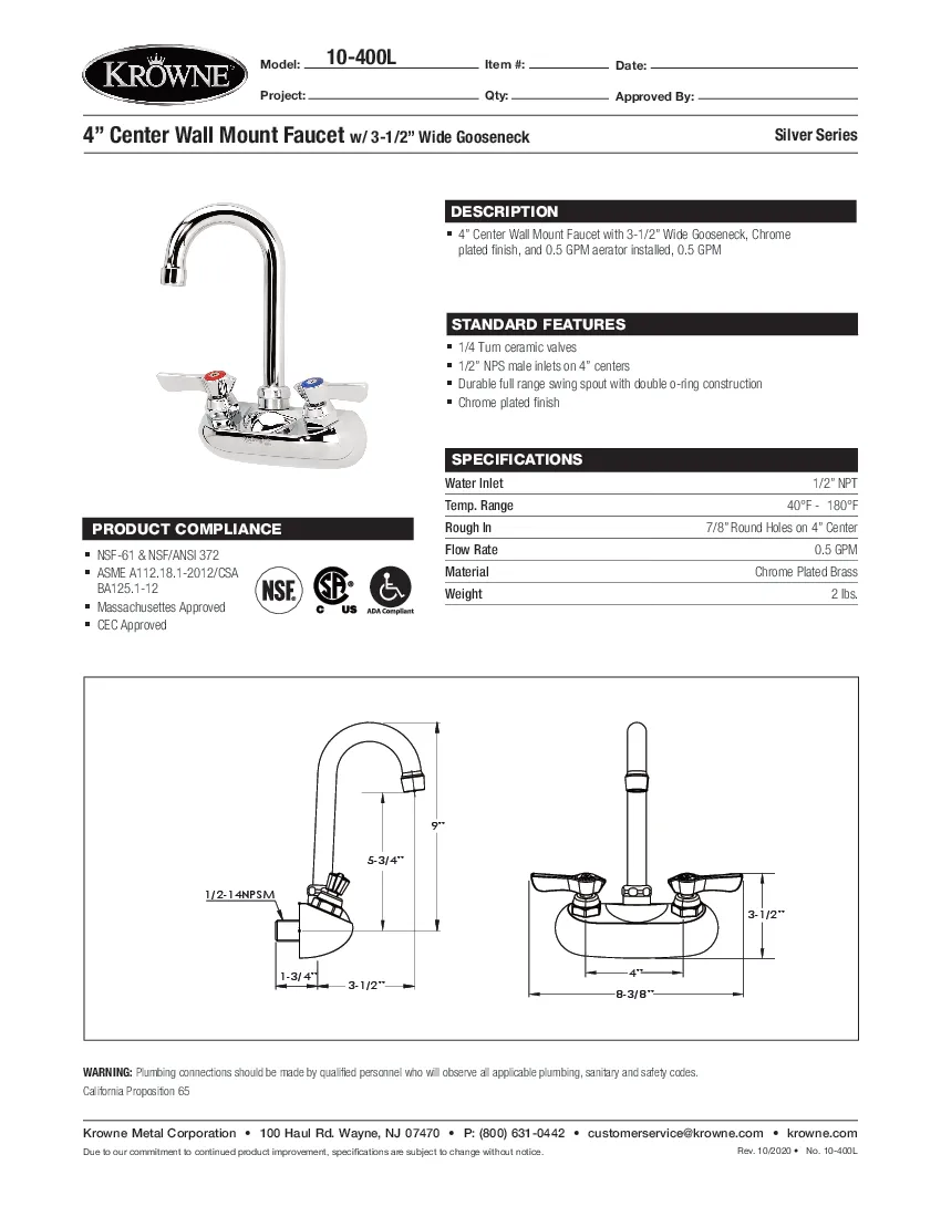 krowne-metal-10-400l-gooseneck-faucet-0-5-gpm-chrome-plated-wall-mount-spec-260719jh1mfp.pdf