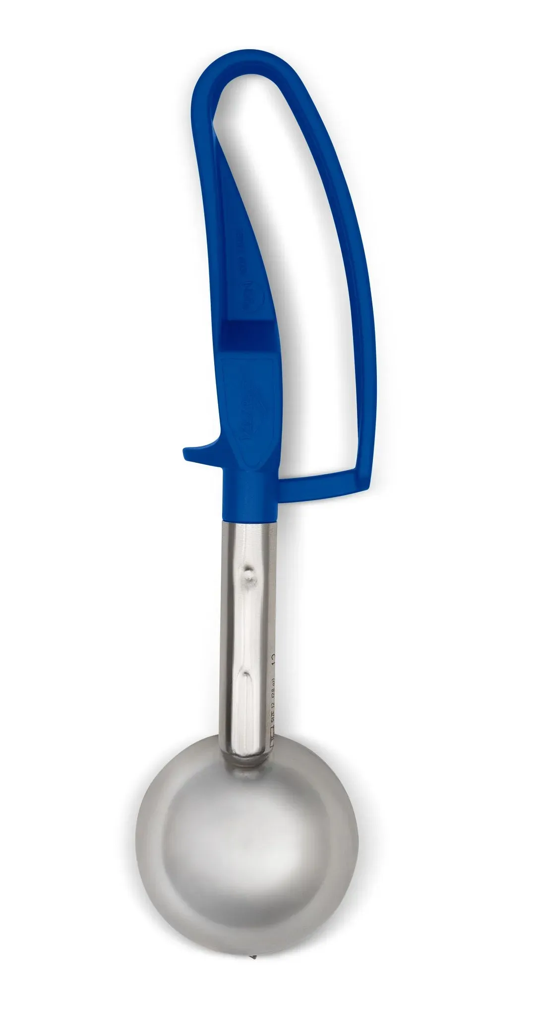 Vollrath 47374, Disher, Standard Round Bowl, Stainless Steel, Blue, 16
