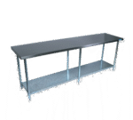 BK Resources , VTT-8430, Work Table,  73" - 84", Stainless Steel Top