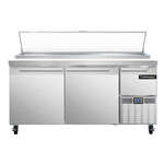 Continental Refrigerator , PA68N, Refrigerated Counter, Pizza Prep Table