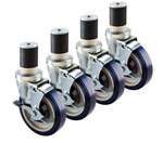 Krowne Metal , 30-129S, Casters