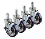 Krowne Metal , 30-151S, Casters