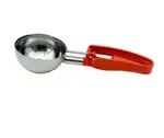 Vollrath 47388, Disher, Standard Round Bowl, Stainless Steel, Orange, 4