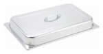 Winco , C-DCF, Steam Table Pan Cover, Stainless Steel